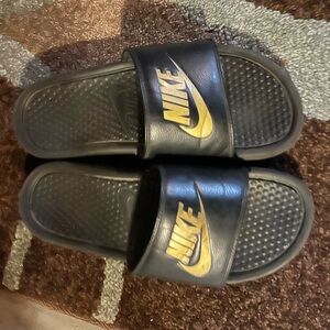 Nike Black Slide Sandals